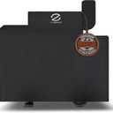 Z GRILLS Pellet Grill Cover 54 Inch | Official Genuine | Upgraded 600D Polyester Fabric, Heavy Duty, Waterproof, Weather Resistant Full Length Grill Cover for 600 Series Pellet Smoker