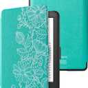 WALNEW Case for 6 Kindle Paperwhite 2012-2017(Model No.EY21 or DP75SDI) - PU Leather Case Smart Protective Cover Only Fits Old Generation Kindle Paperwhite Prior to 2018 (A-Mandala+Black Plastic Shell)