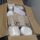 AAAAAcessories Outdoor Seat Cushions for Chairs, Fade-Resistant, Waterproof Patio Furniture Replacement Cushions, 24" x 24" x 5" + 24" x 19", Set of 4, Beige