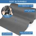 Foam Toolbox Liner Drawer Mat 1/8 Inch Thick X 24 Inch Wide X 24 Ft Long Gray, No Slip for Protecting Cabinet, Garage, Cart, Tool Box, 24"W x 288"L