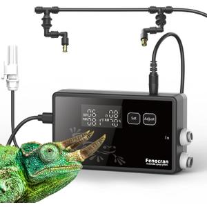 Fenocran Automatic Reptile Mister System, Reptile Humidifiers Smart Misting System
