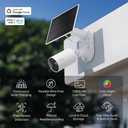 Tapo TP-Link  SolarCam C402 Kit, Outdoor Battery Camera w/Solar Panel Base, Wireless, 1080P, Free Person Detection, SD/Cloud Storage, Color Night Vision, No Hub Needed, Works w/Alexa