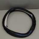 XHRING Car Steering Wheel Cover for Ford Fusion Mustang Bronco/Bronco Sport Ranger Maverick Edge Explorer Escape Focus XL XLT Lariat Sport Limited Hybrid Platinum Se Sel St Raptor Base Accessories