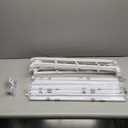 Whitmor Over The Door Shoe Rack, 36 Pair, White