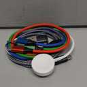 4 in 2 Multi Charging Cable for Apple Watch Charger, Travel Essentials Charger, Portable USB C/Micro USB Cord Compatible with iWatch 11-1, iPhone 17-11, iPad, Airpods, Android Phones, 4FT