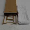 YHOSSEUN 3 Tier Serving Tray, Porcelain Tiered Tray Stand, 10+12+14 Inch Serving Platters and Trays with Collapsible Sturdier Rack, 3 Tiered Serving Stand Dessert Stands Treat Table Display Set, Gold