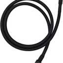 HPA Paintball Air SLP FLEX Hose Remote Line, Lower Pressure Co2 Hose with US Foster Coupler,1/8" Industrial Interchange