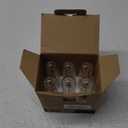 Energetic Dimmable E26 Edison Bulb, AC120V Soft White 2700K Light Bulb, 5W Equal 60W 600LM Tubular T10 LED Light Bulbs for Rustic Pendant, Chandeliers, Wall Sconces, Pack of 6