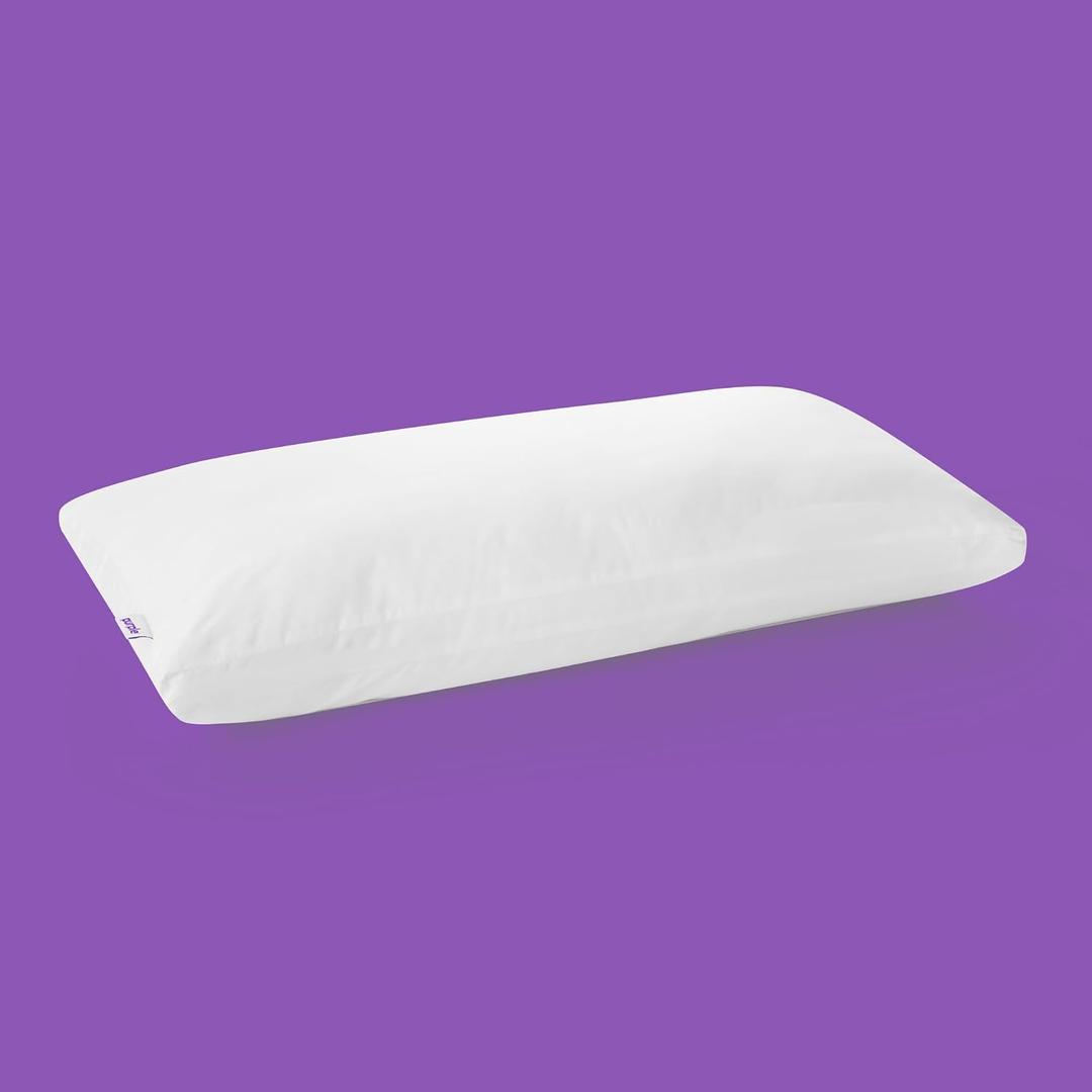 Purple Cloud Pillow - King Size, Hypoallergenic Gel Fiber Fill for Plush, Cloud-Like Comfort - Molds to Support Head & Neck, Wont Clump or Flatten