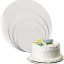 8 inch round cake circle 8 inch Cake Board Circle Quality great Sturdy White Corrugated Cardboard cake boards 8 inch round 100% Food Safe cake circles 8 inch Pack of 25 8 inch cake boards round