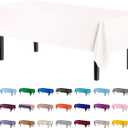 2 x *Premium* White table cover 54 x 108