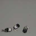 Garage Door Opener Remote for Liftmaster Chamberlain Craftsman Opener with Purple Yellow Red Orange Green Learn Button, Keychain Type, 3 Pack