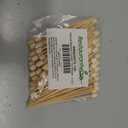 Natural Wood Beaded Bamboo Picks 12cm | 100pcs Appetizer