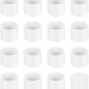 uxcell 36Pcs Chair Leg Caps, 22mm (7/8 Inch) Non-Marking PVC Chair Leg Tips Chair Leg Floor Protectors Round Table Covers End Caps for Furniture, White