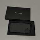 for iPhone 17 Leather Case Compatible with Magsafe, Top Grain Leather, Professional Slim Fit Shockproof, Metal Buttons & Camera Bump Frame Phone Protective Magnetic Cover Green