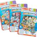 Melissa & Doug PAW Patrol Restickable Puffy Stickers 3-Pack Adventure Bay, Jakes Mountain, Jungle