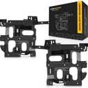 For Chevy Silverado 1500/2500 / 3500 Headlight Bracket 2003 04 05 2006 Driver and Passenger Side Pair/Set | Support | Includes 2007 Classic | GM1221130 + GM1221131 | 15798921 + 15798922