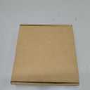 2Pcs 7 Colors 6" Wood LED Light Base with Blank Acrylic Sheet Clear Cast Plexiglass for LED Light Base Signs DIY Display Projects Craft