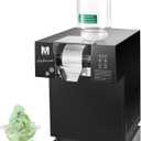 Snowflake Ice Machine, 485.0LBS/24H 1000W Shaved Ice Machine, Rapid Cooling, Food-Grade Stainless Steel Material, Snowflake Ice Maker for Dessert, Ice Cream, Suitable for PartyCommercial Use