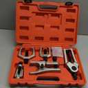 DAYUAN 5pcs Professional Front End Service Tool Kit, Pitman Arm Puller, Ball Joint Separator Tie Rod Remover Tool