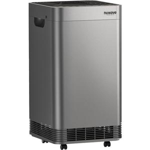 Nuwave Forever Plus Air Purifier for Home with Washable Filter, Massive Areas up to 3,210 Sq Ft, Never Replace Air Filter System, Zero Waste, Zero Filter Replacements, Smart WiFi, 18dB Ultra-Quiet