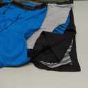 Hanes Men's Underwear Boxer Briefs Pack, Cool & Breathable Cotton Moisture-Wicking Underwear for Men, No Ride Up Size XL, Color: Striped Blue - 6 Pack