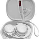 XANAD Hard Case for Bose QuietComfort, QC 45, QC 35 Wireless Noise Cancelling Headphones - White (Gray)
