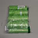 Compostable Trash Bags - FORID 13 Gallon Tall Kitchen Garbage Bags 80 Count Unscented Trash Can Liners 55 Liter Medium Wastebasket Bags for Bathroom Home Bedroom Office Garbage Can (5Rolls/Green)