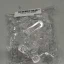 20pcs Plastic Locking Shelf Support Pegs,6.9mm Shelf Pins ,Self-Locking Bracket Clips,Clear Shelf Pegs for for Kitchen Cabinet Furniture Book Shelves,6.9mm Peg x 5/8" Thick Shelves