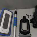 Car Snow Scrapers,Aluminium Alloy Ergonomic Handle Efficient Snow Removal Snow Broom Ice Scraper for Car Windshield (Blue)