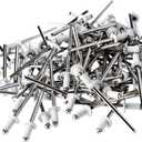 ToolPro Pop Rivets for Ceilings, 1/8" (500, White)