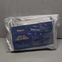 Bedsure Satin Sheets Queen Size - 4 Piece Silky Bedsheets with Elastic Corner Straps and 15 Inches Deep Pocket Fitted Bedsheet,1 Flat Sheet, 2 Satin Pillowcases, Good for Hair &Skin(Queen,Silver Grey)