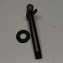 1pcs Garden Bathroom Faucet Single Cold Water Tap 304 Stainless Steel Black Wall Mounted (Mop Pool)