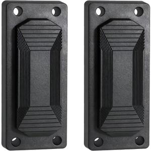 Gun Magnet Mount, 55 lb Rating,Magnetic Gun Holster| Rubber Coated Gun Holder for Handgun, Shotgun, Rifles, Revolvers| Beside Holster, Using in Cars, Trucks, Wall, Desk (Black)