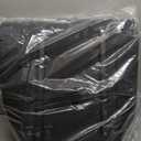 Goloni Ski Bag with Wheels,Padded Snowboard Bag for Air Travel,600D Waterproof Fabric,Foldable Snow Bag Fits 2 Pairs Skis (175cm, Black)