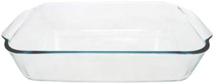 Pyrex 233-D 2.2 Qt Deep Hold-Everything Glass Baking Dish (Great for baking Casseroles, Lasagna, Cakes, and Much More) - Made in the USA