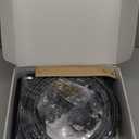 JILRON Accordion-Style Room Divider with Ceiling Track - Foldable Partition Curtain, Easy Installation(Black 180" W x 84" L-Pack of 1)