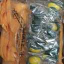 Preboun 24 Pcs Yellow Cloth Napkins with Lemon Napkin Rings