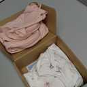 2-Pack Organic Baby Sleep Sacks, 100% Cotton - Soft & Breathable 0.5TOG Baby Wearable Blanket, Toddler Sleeping Sack 18-24 months, Easy to Wear Transitional Swaddles for Newborns (Butterflies, L)