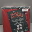 Holiday Cheer Premium Christmas Ornament Storage – Christmas Storage Container for Home Decorations and Festive Office Organizer – Fits 128 Holiday Ornaments – Tear-Proof Fabric