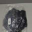 BTFBM Spring Summer Tops for Women 2026 Dressy Casual V Neck Ruffle Cap Sleeve Embroidered Eyelet Blouses Resort Wear(Black, Large )