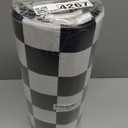 KIMODE Anti Fatigue Kitchen Mat for Floor, 17"x47"+17"x29" Checkered Kitchen Rugs Sets of 2, Kitchen Floor Mats Non-Slip, Cushioned Standing Desk mat for Sink Laundry Office Black and White