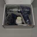 KMM Handheld Car Vacuum Cleaner, 9000Pa Vacuum Cleaner and Air Duster, 120W High Power Hand Held Vacuum with LED Light and Multi-Nozzles for Car, Home, Office, Pet (Blue)