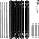 463343819 463344116 Grill Parts Kit Replacement for Charbroil Advantage 463280019 G3610003W1 G4328M00W1 Performance Grills 463280219 463280419 Heat Plate Shield Burner Tube