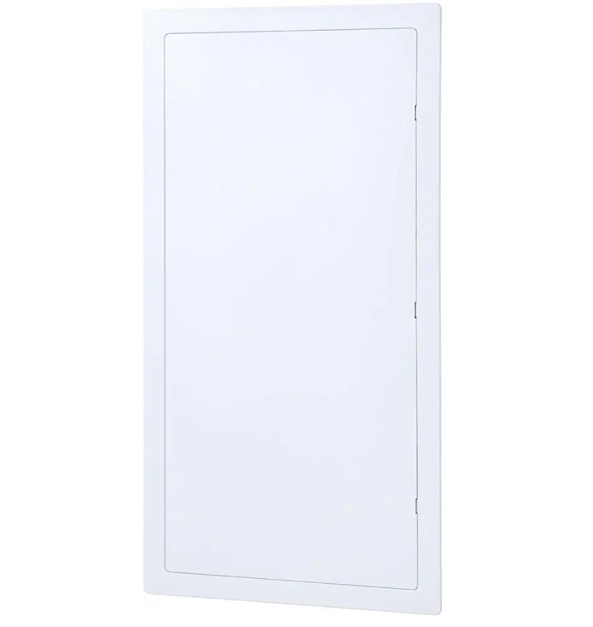 QWORK Access Panel for Drywall,14 x 29 Inch ABS Plastic Access Door, Removable Wall Hole Cover for Plumbing & HVAC Systems