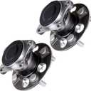 ECCPP Rear 4 Lugs Wheel Bearing and Hub Assembly for 2007-2011 for TOYOTA Yaris Wheel Hub Bearings 512371