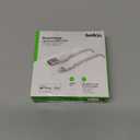 Belkin BoostCharge Lightning Cable - 6.6ft/2M - MFi Certified Apple iPhone Charger USB to Lightning Cable - iPhone Cable - iPhone Charger Cord - Apple Charger - USB Phone Charger - White