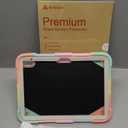 Ambison Case for iPad (A16) 11th/10th Generation (2025/2022) 11''/10.9'' for Kids Girls with 9H Tempered Glass Screen Protector, Heavy Duty Protective with Butterfly Stand, Carrying Strap-Multicolor