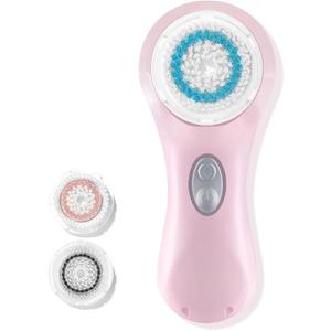 Microtree Electric Facial Cleansing Brush, Sonic Vibrating Rechargeable Face Scrubber Exfoliator, 2 Speeds for Gentle Clean, Face Wash Brush - No Rotation, Safe for All Skin Types
