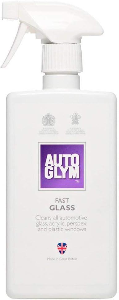 Autoglym Fast Glass, 500ml - Streak Free Car Cleaner for Windscreen, Windshield, Window Cleaning, Mirrors and More